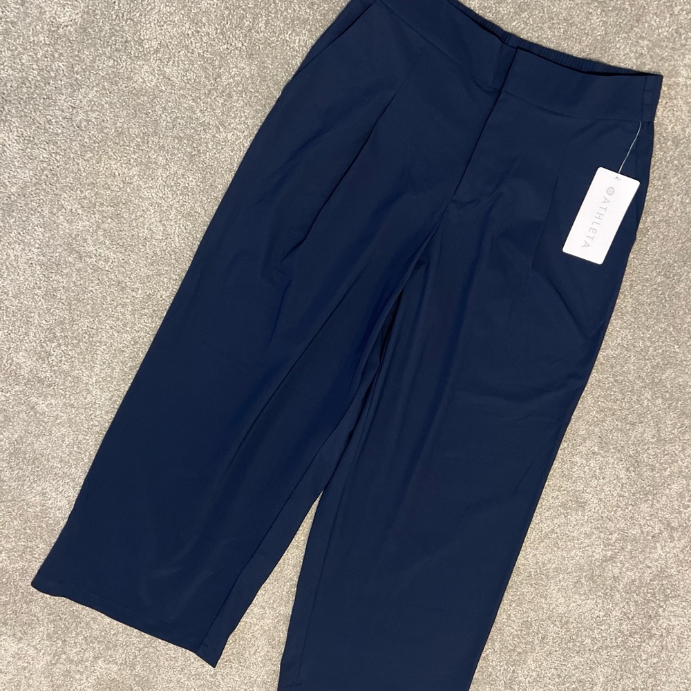 Athleta Dark Blue Pinnacle Trousers